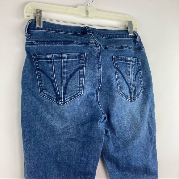 Maternity blue jeans size small - Picture 3 of 7